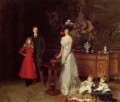 Ida Sitwell dame de Sir George Sitwell et sa famille John Singer Sargent